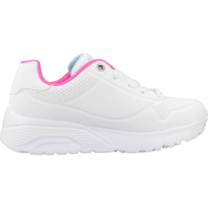 Zapatillas Niña de la marca SKECHERS  modelo UNO LITE - MY DRIP White