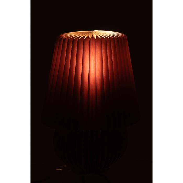 J-Line abat-jour Pliable - papier - camel