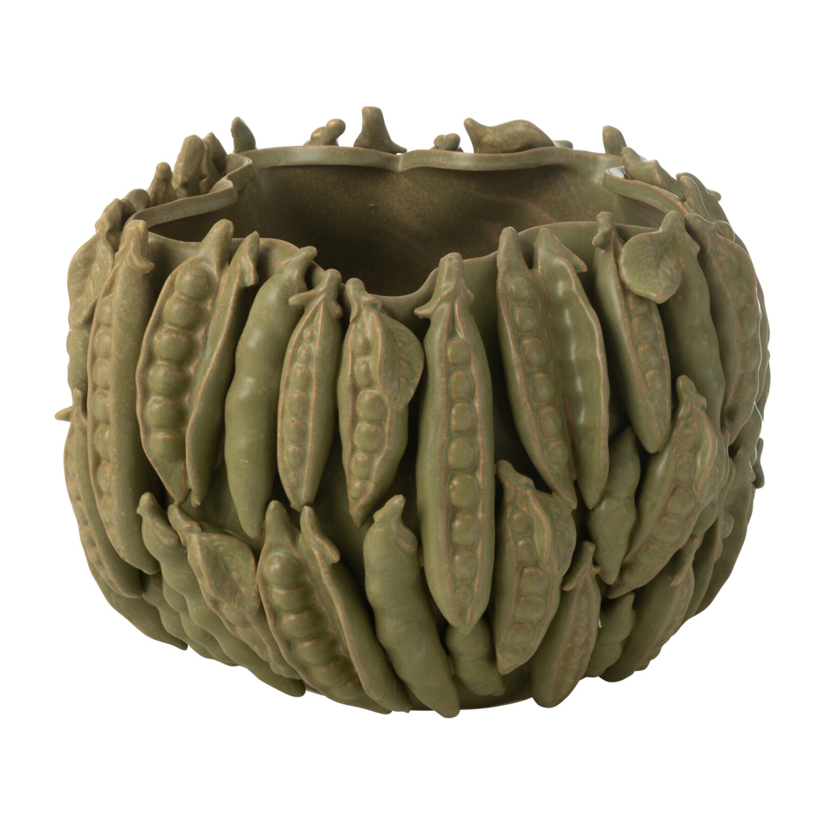 J-Line vase Botanica Petits Pois Large - céramique - vert