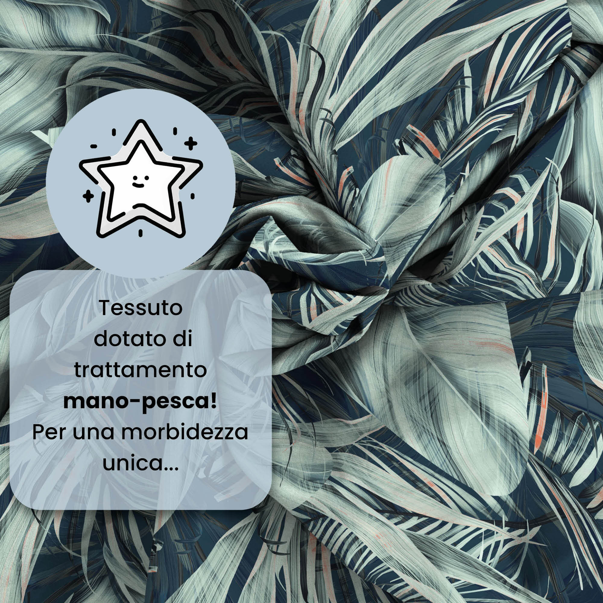 COMPLETO LETTO FASHION, 100% Microfibra, No Stiro - TROPICAL