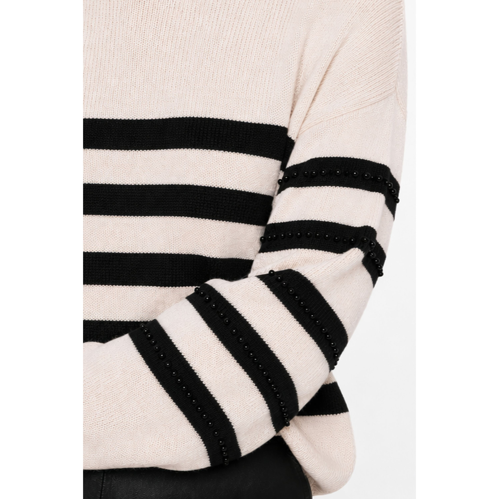 Kocca - Maglia a righe da donna con maniche lunghe e girocollo Donna