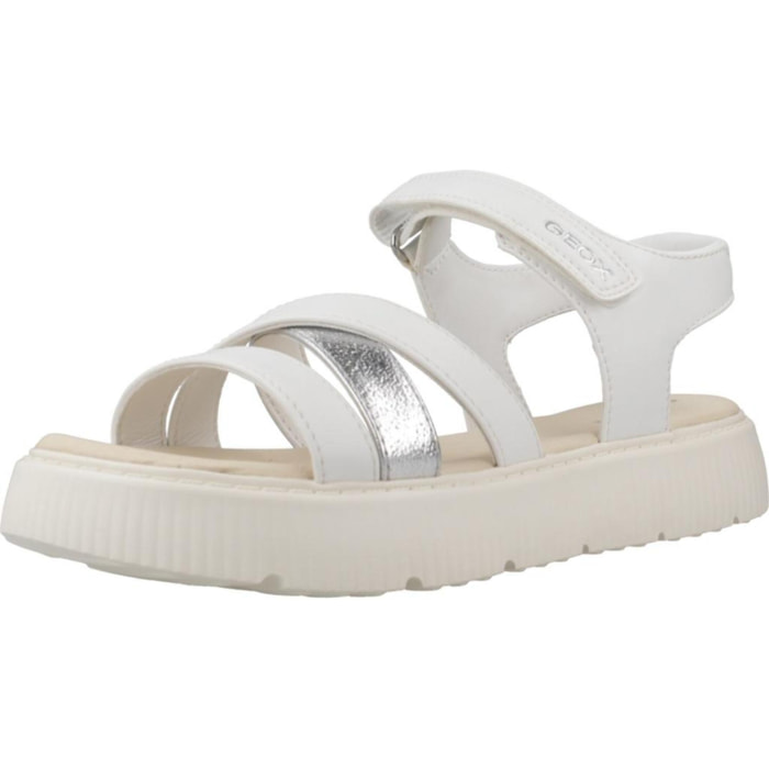 Sandalias Niña de la marca GEOX  modelo J SANDAL KODETTE GIR BLANCO