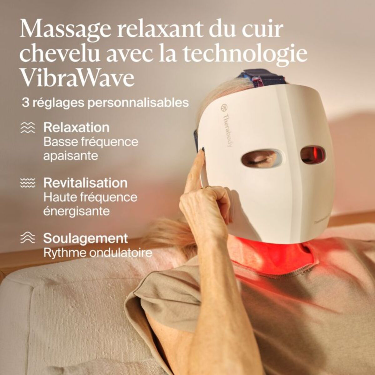 Masque LED THERABODY Theraface GLO