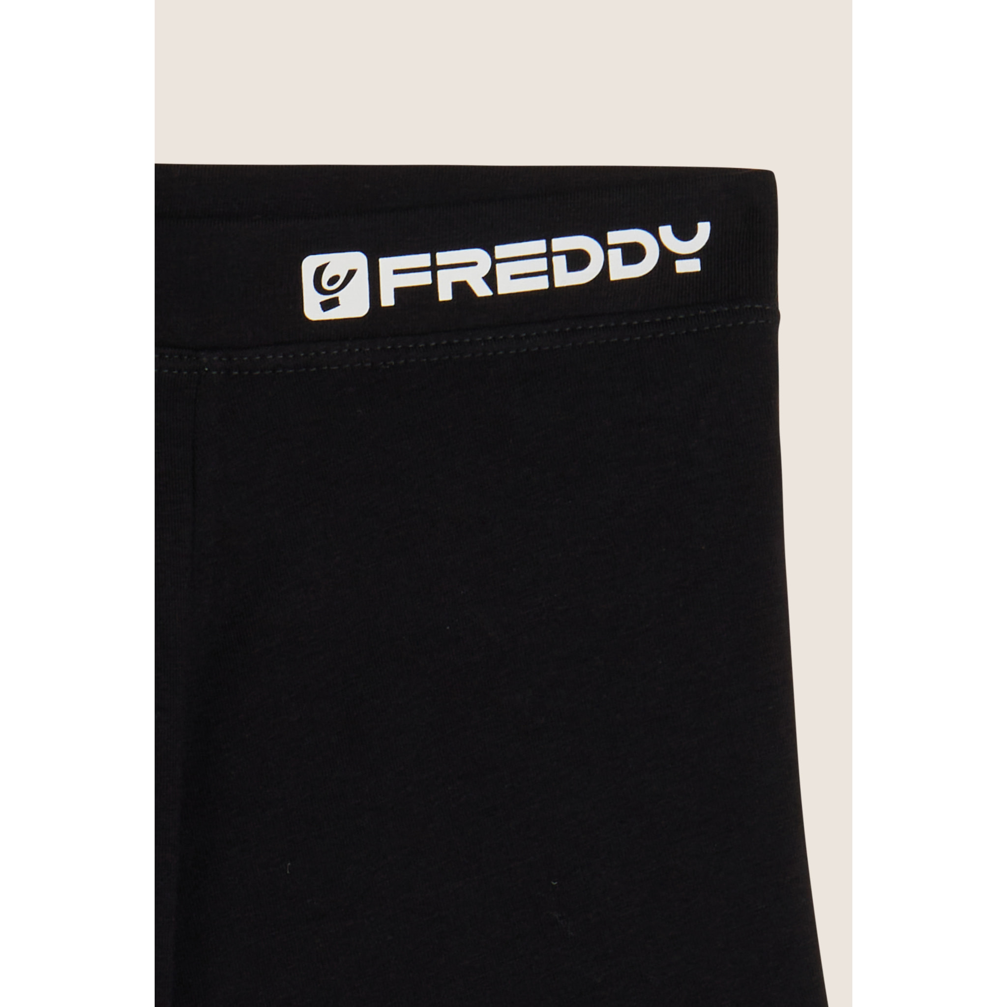 Boxer Uomo Aderenti con Gamba Corta e Logo FREDDY