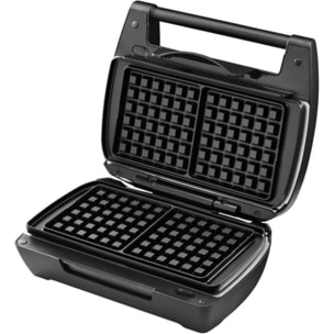 Croque/gaufre LAGRANGE Mini MAXI 2 plaques gauf+croq+pani 28663