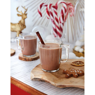 6 mugs 25cL Grand Central - Luminarc - Verre ultra transparent