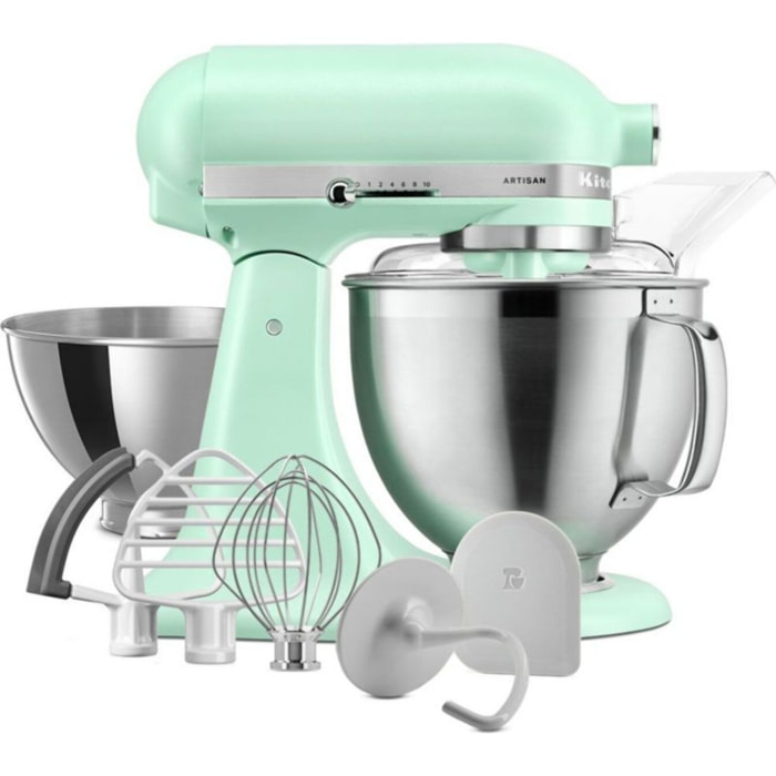 Robot pâtissier KITCHENAID MULTIFONCTION SPEARMINT 5KSM195PSESD