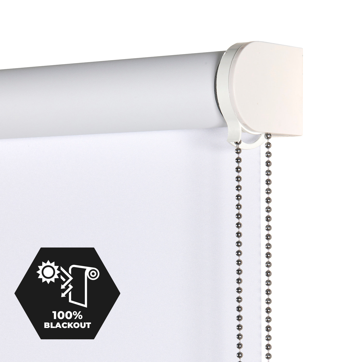 Enrollable Opaco BLACKOUT PRO Blanco puro