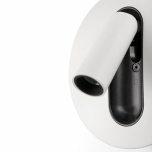 TIMIT Lampada da parete lettore bianco