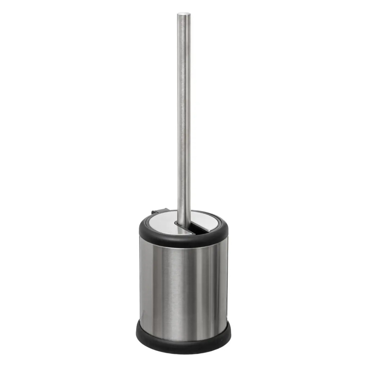 Brosse WC à clapet inox