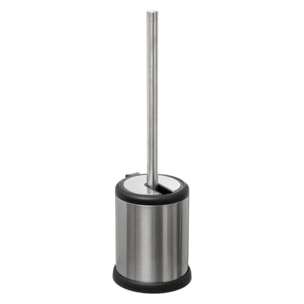 Brosse WC à clapet inox