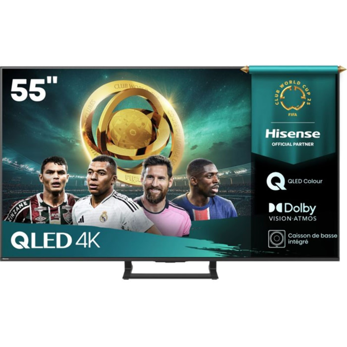 TV QLED HISENSE 55A7Q 2025-55 pouces (139cm)