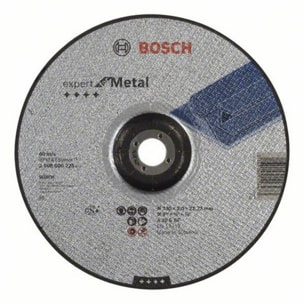 Disque EXPERT à tronçonner BOSCH à moyeu déporté Spécial métaux 230X3.0 MM - 2608600226