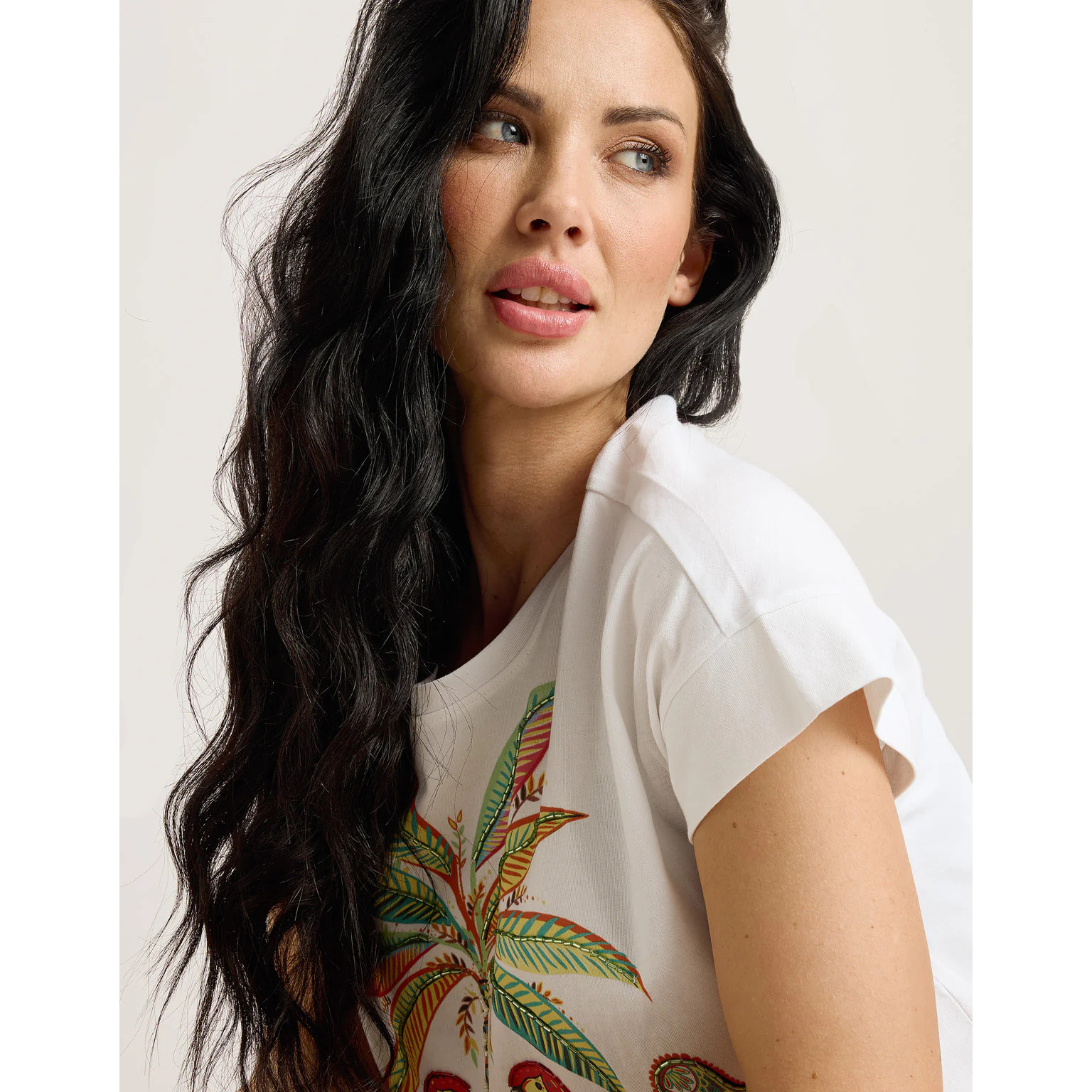 Camiseta Manga Corta Blanco - Lofarm