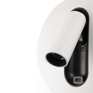 TIMIT USB C Aplique lector blanco