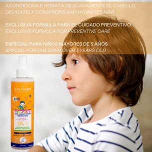 Valquer Pack champú y acondicionador bifásico preventivo infantil - 400 ml + 300 ml