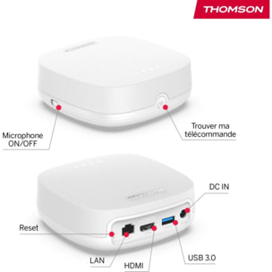 Passerelle multimédia THOMSON 270W Box 4K Plus avec Google TV