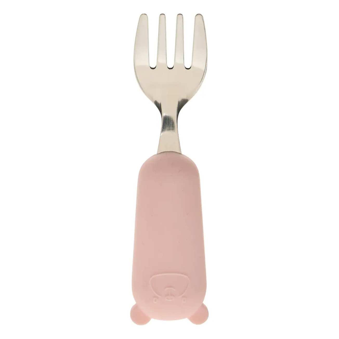 Set couverts cuillère et fourchette Yum l.16,5cm rose