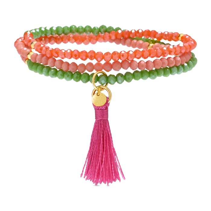 Pulsera Nydin acabado oro amarillo 18k