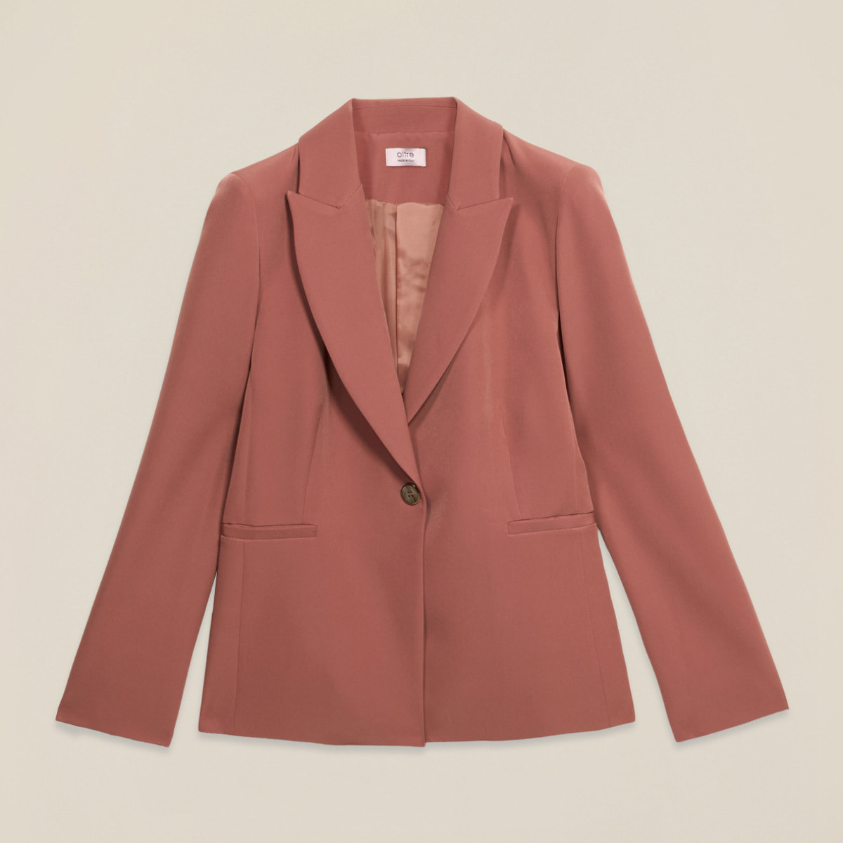 Oltre - Blazer in tessuto tecnico - Rosa
