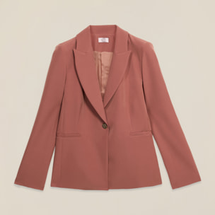 Oltre - Blazer in tessuto tecnico - Rosa