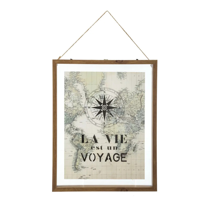 Cadre "Voyage" 38x48cm