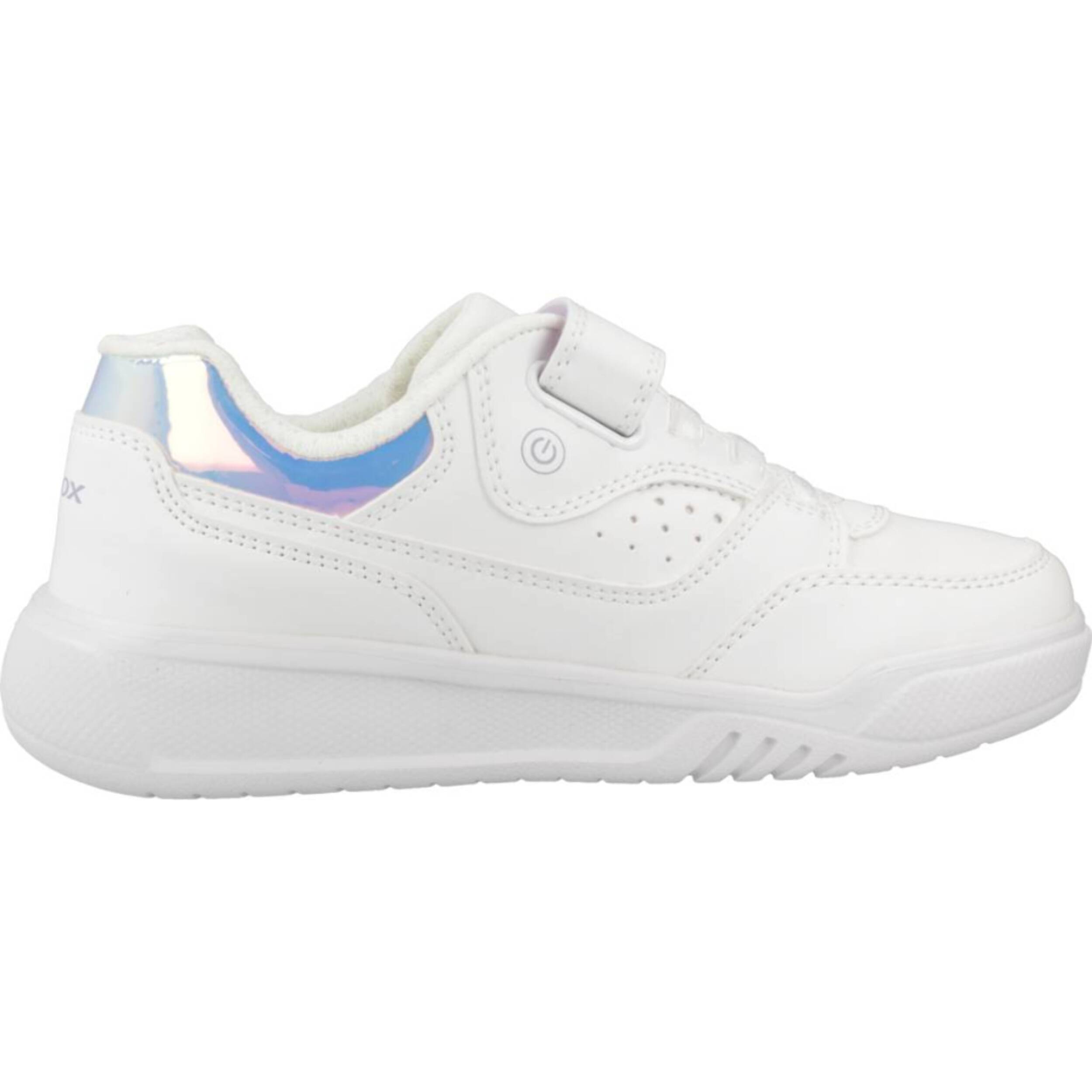 Zapatillas Niña de la marca GEOX  modelo J ILLUMINUS GIRL BLANCO