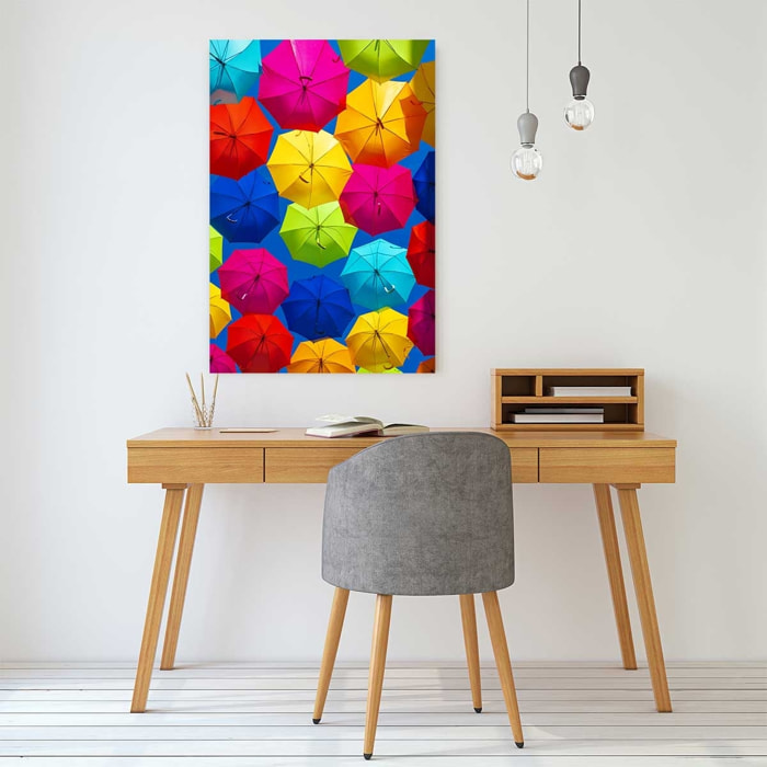 Tableau ciel de parapluies Tableau plexiglas