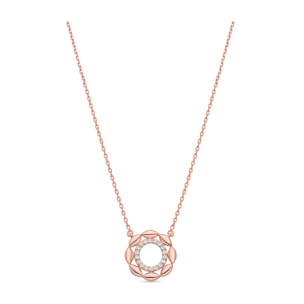 Collar Lionyad acabado oro rosa 18k