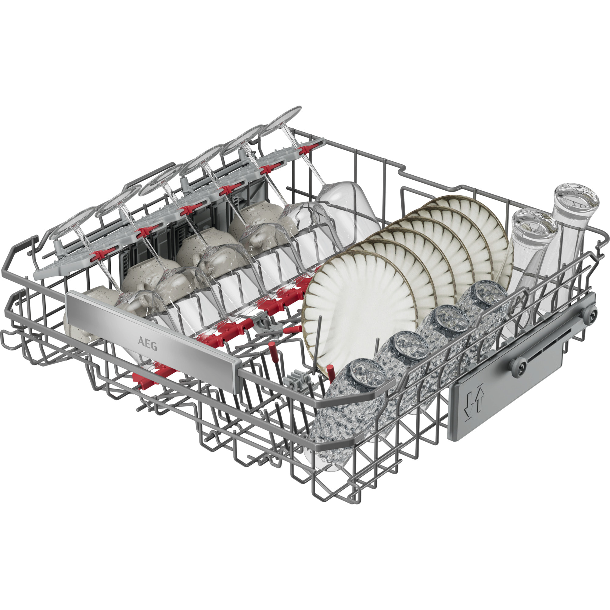 AEG Lavavajillas integrable de 60 cm Serie 8000 XXL Cleaning Performance para 15 cubiertos GI8700A2PN