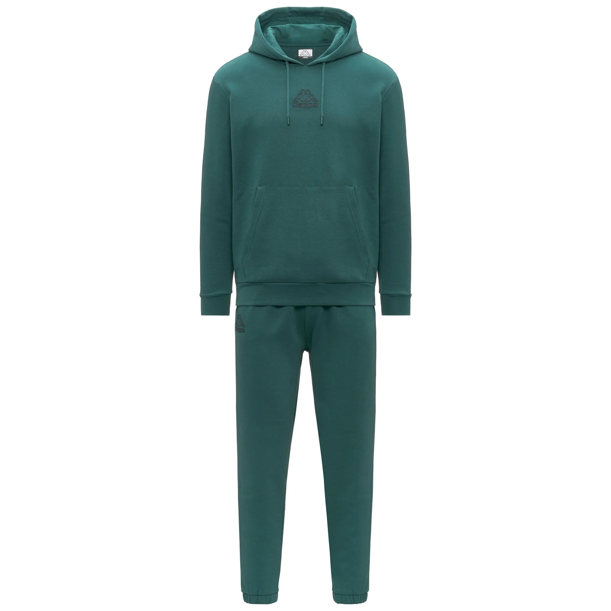 Kappa - Chándales deportivos Hombre Verde - Logo Fillo