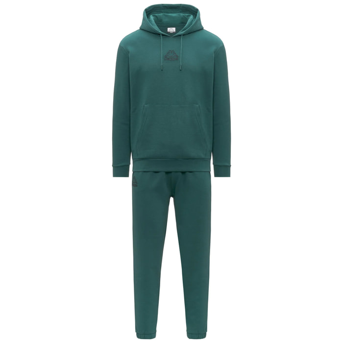 Kappa - Chándales deportivos Hombre Verde - Logo Fillo