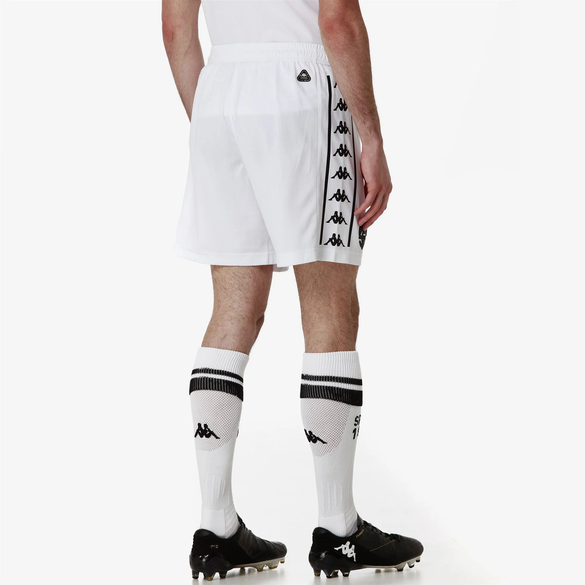 Kappa - Pantaloni Corti Uomo Bianco - Kombat Ryder Spezia