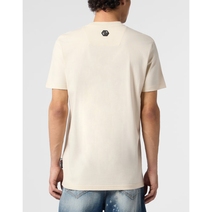 PHILIPP PLEIN Round Neck T-Shirt Teddy Tennis