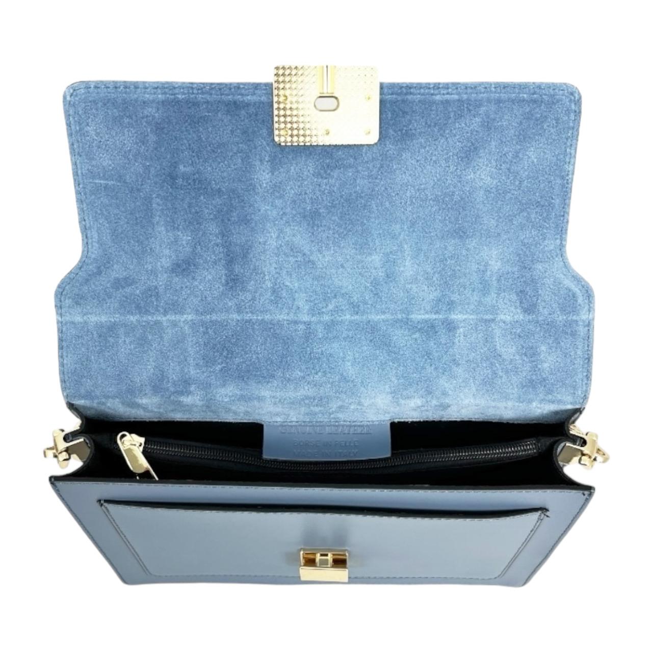 Borsa a tracolla Cheval Firenze Diana Azzurro