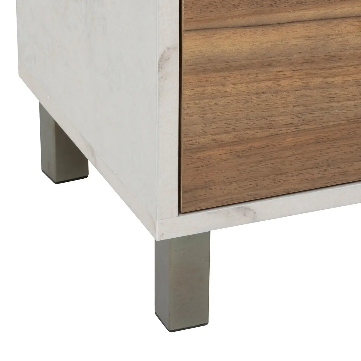 Meuble de salle de bain Come 4 tiroirs bois et effet marbre