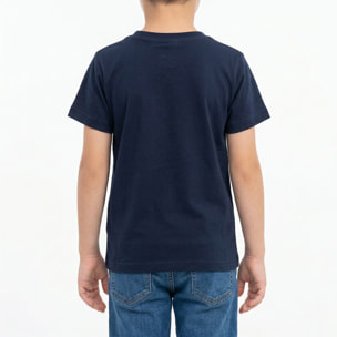 T-shirt maniche corte con logo stampato