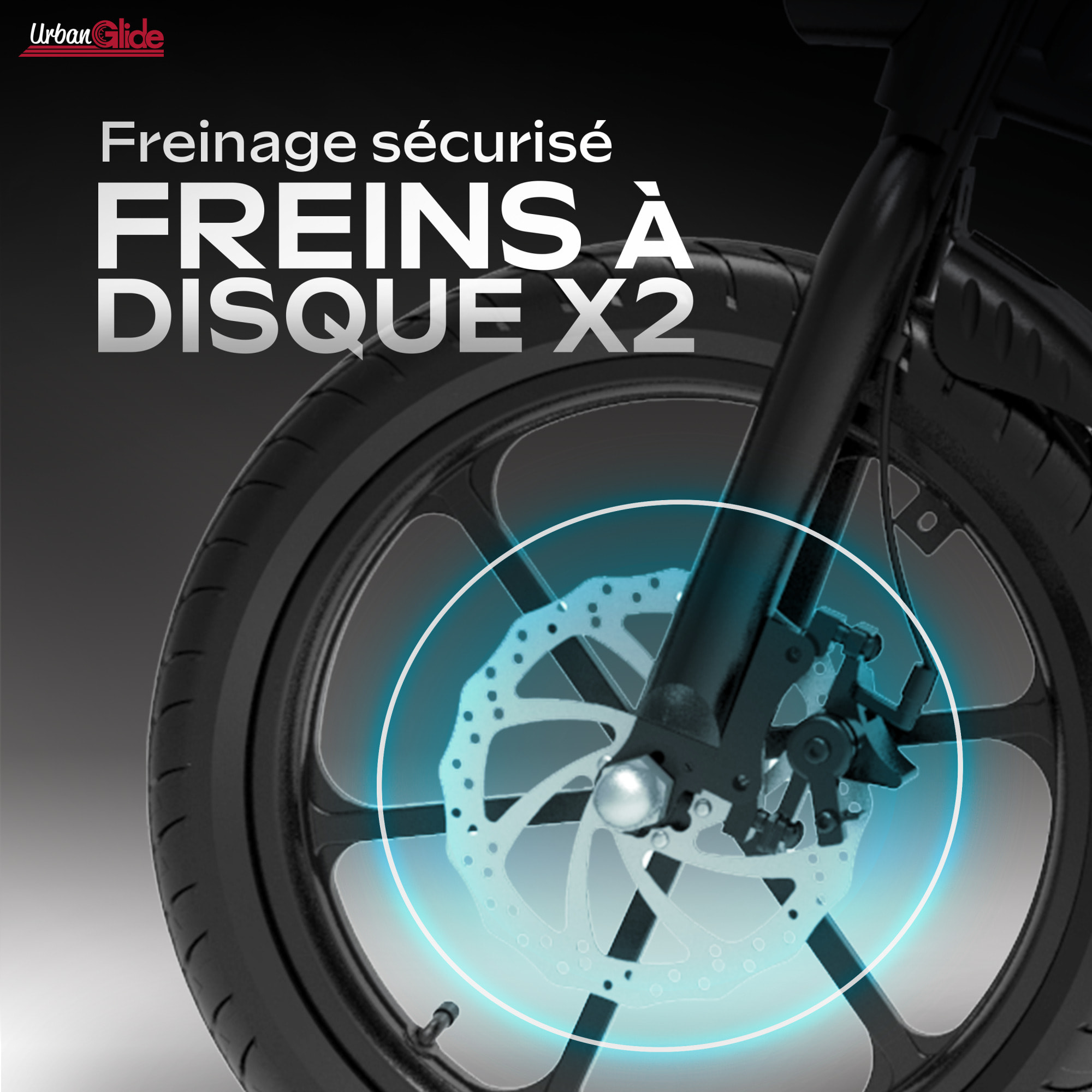 Vélo électrique sans pédales 16" – 1100W – Jusqu'à 25 km d'autonomie – Batterie 42V – Version compacte