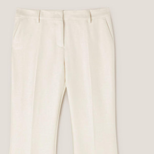 Motivi - Pantaloni flare eleganti - Bianco