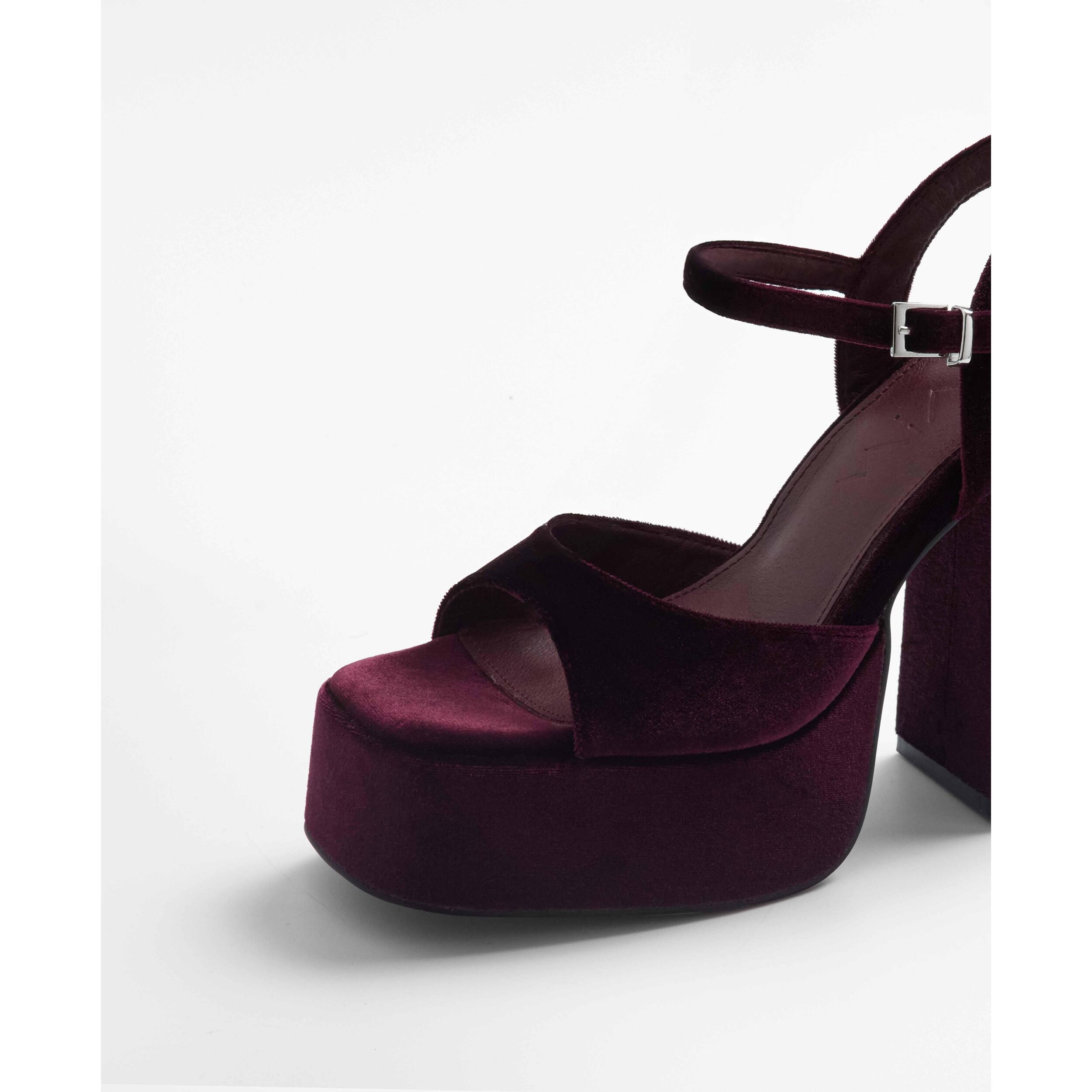 Sandalia de tacón DOMINIC 12 cm