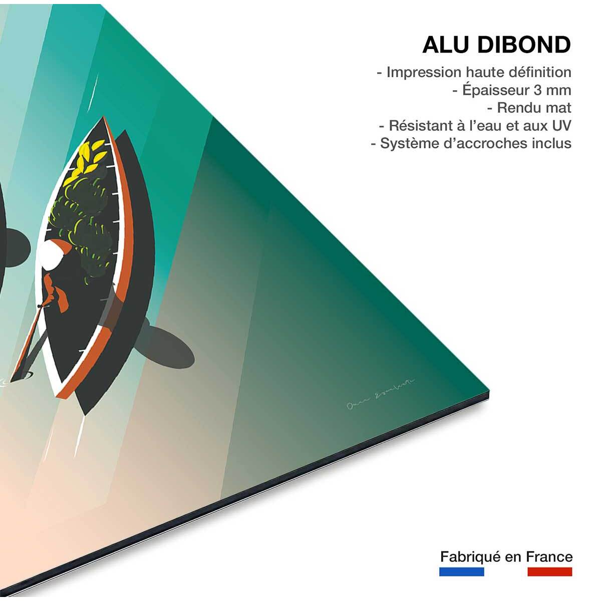 Tableau de voyage Bangkok Thailand Tableau alu Dibond