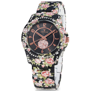 Reloj Temptation TEA-2015-08 Mujer Analogico Cuarzo con Correa de Metal