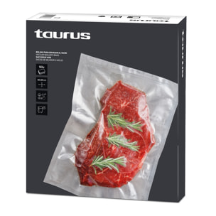 Taurus - Envasadora al vacío Set Bolsas VacPack 30x35