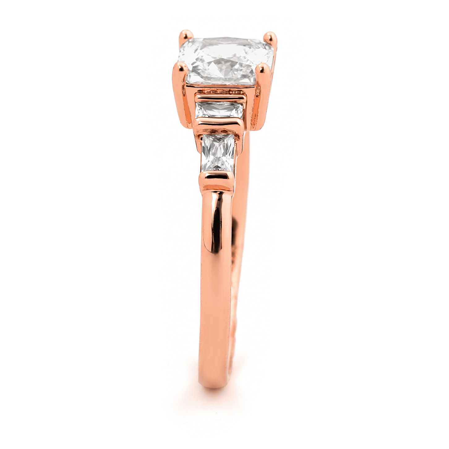 Anillo Vegrorn acabado oro rosa 18k