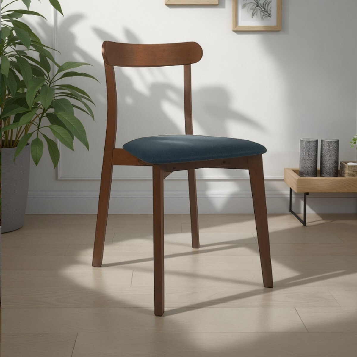 Oresteluchetta Set 2 Sedie BAI DARK WOOD