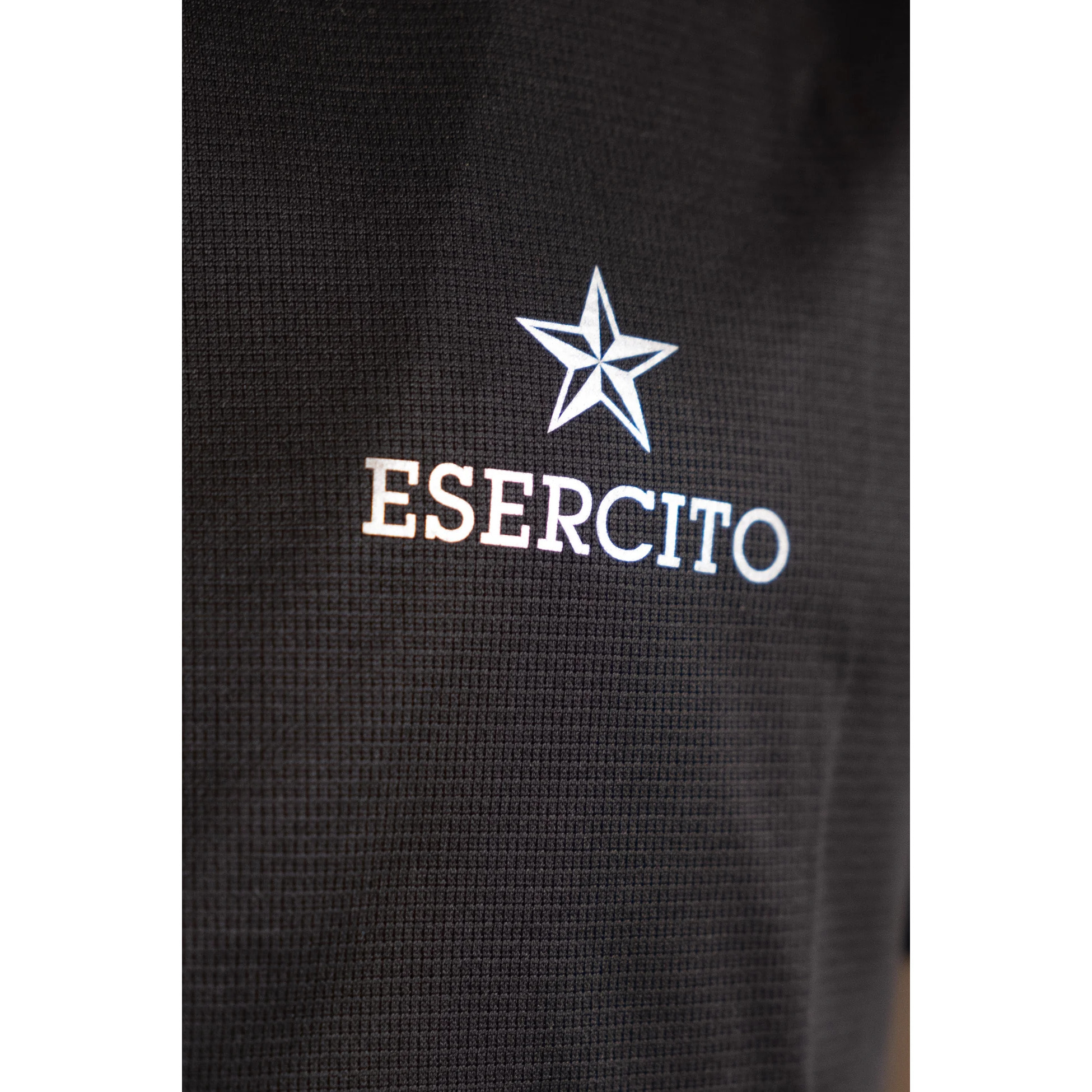 T-shirt Esercito a maniche corte sport nera uomo