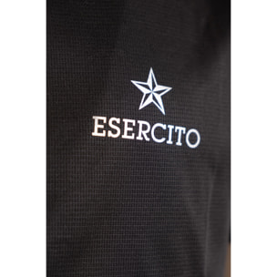 T-shirt Esercito a maniche corte sport nera uomo