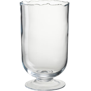 J-Line photophore Bord Irrégulier - verre - transparent - small