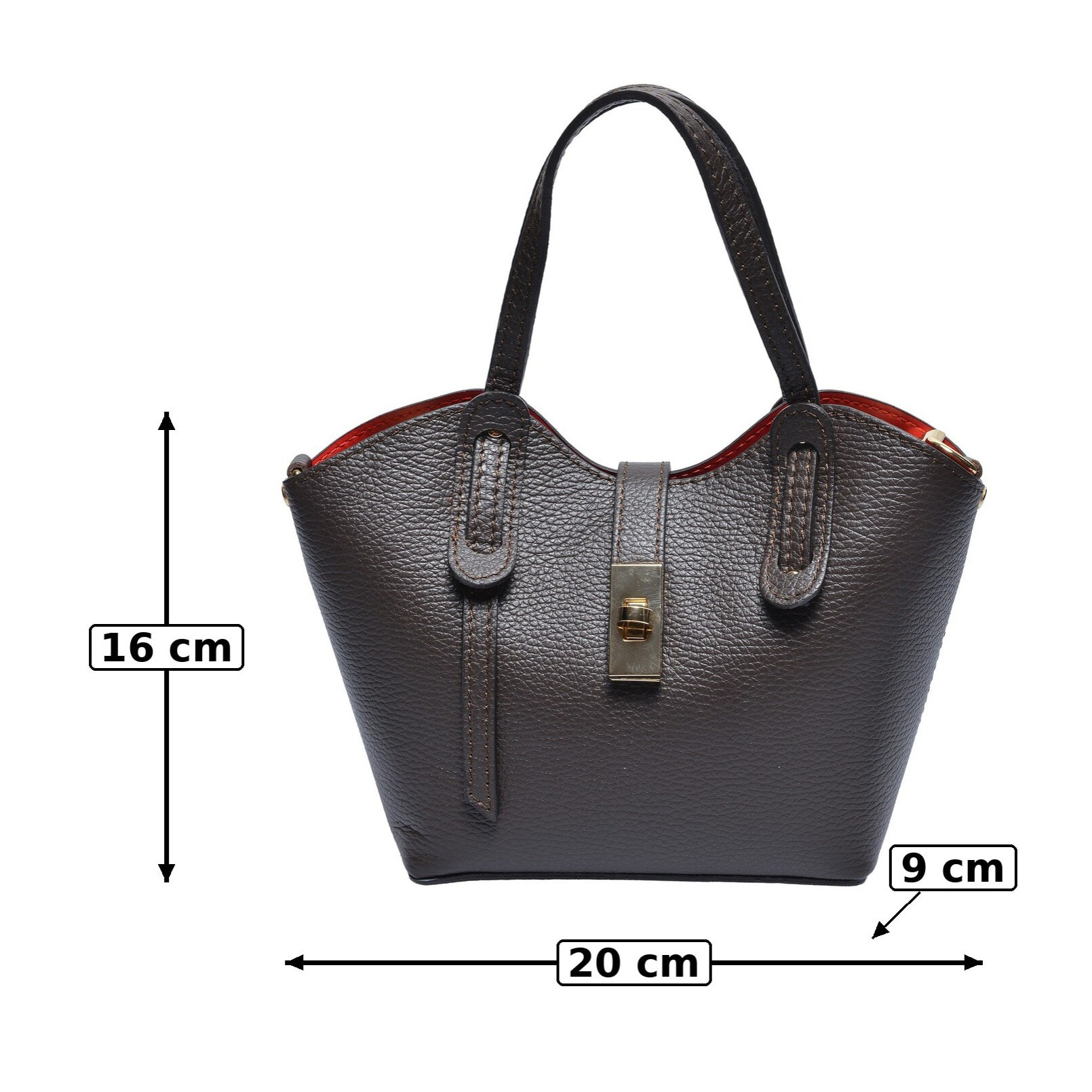 Tote Anna Luchini Marrone