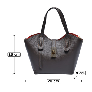 Tote Anna Luchini Marrone